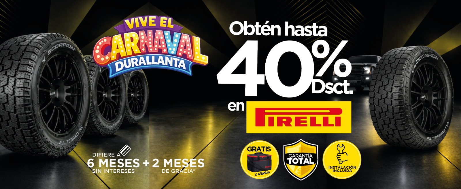 PIRELLI 40%